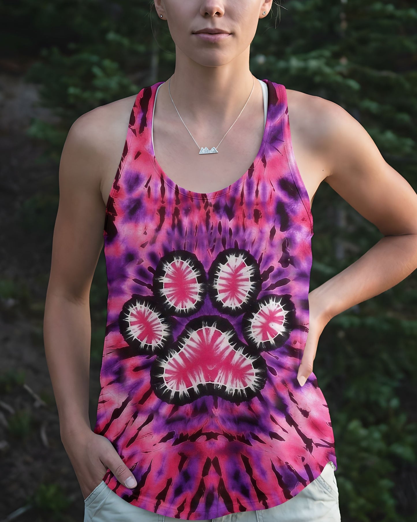 PINK PAW GALAXY ALL OVER PRINT - YHLN0701262