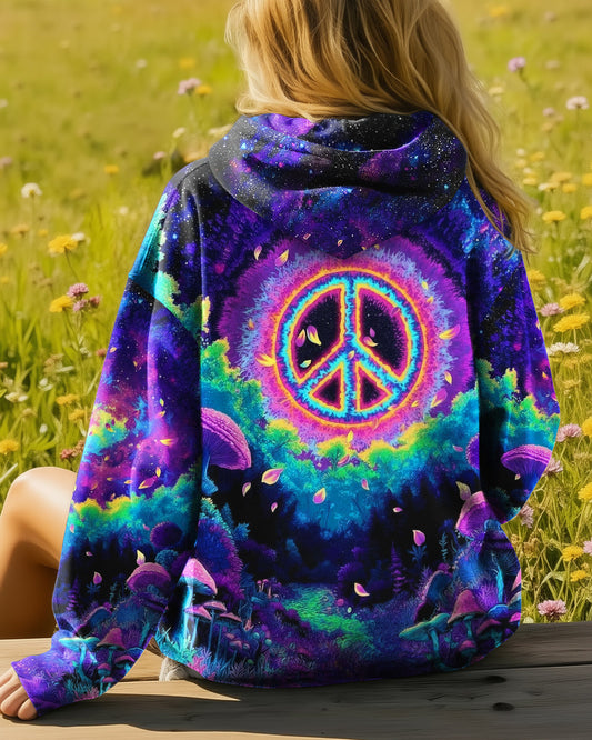 PSYCHEDELIC PEACE GARDEN ALL OVER PRINT - YHHG0901263