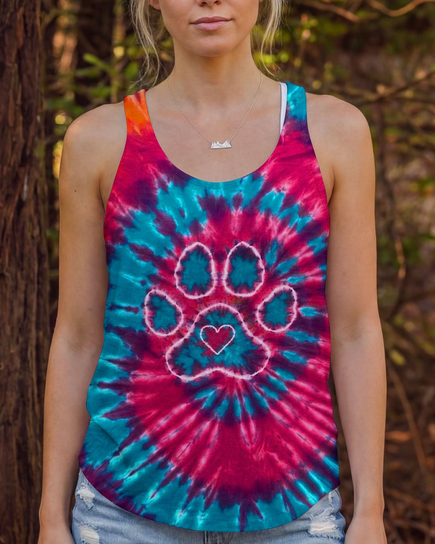 PAW PRINT SWIRL ALL OVER PRINT - TLNT3012252
