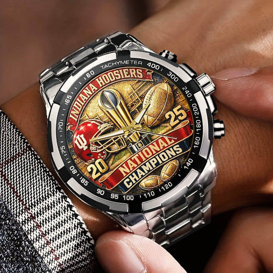 Personalized Indiana Hoosiers Football Watch