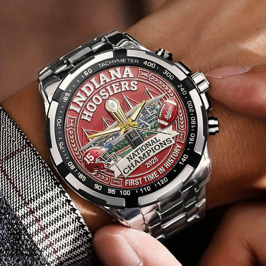 Personalized Indiana Hoosiers Football Watch