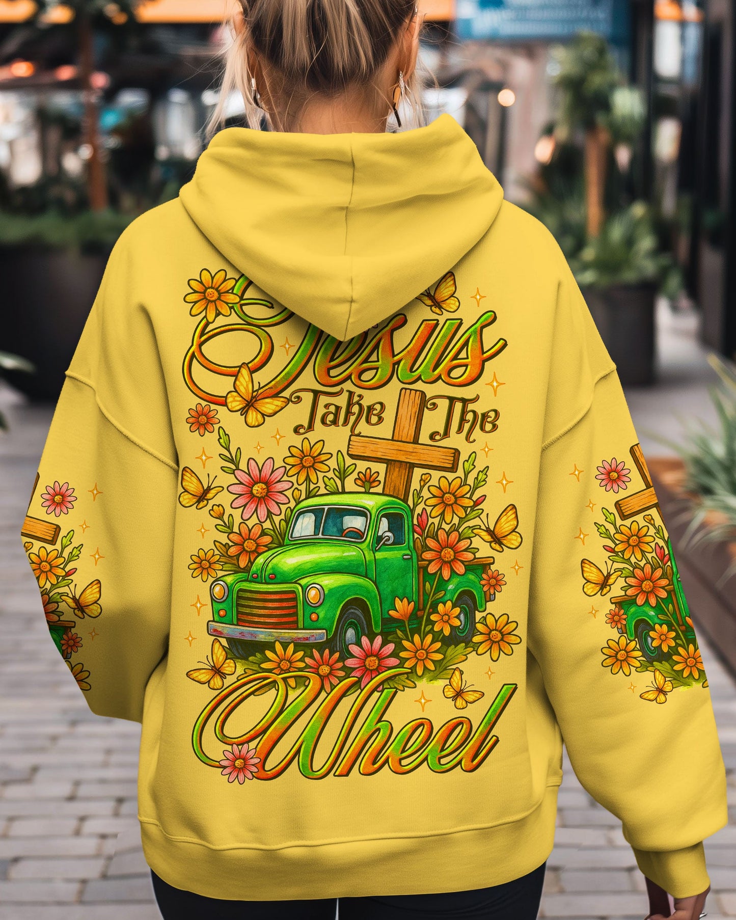 Jesus Take The Wheel Women's All Over Print Shirt - Tltr2509251