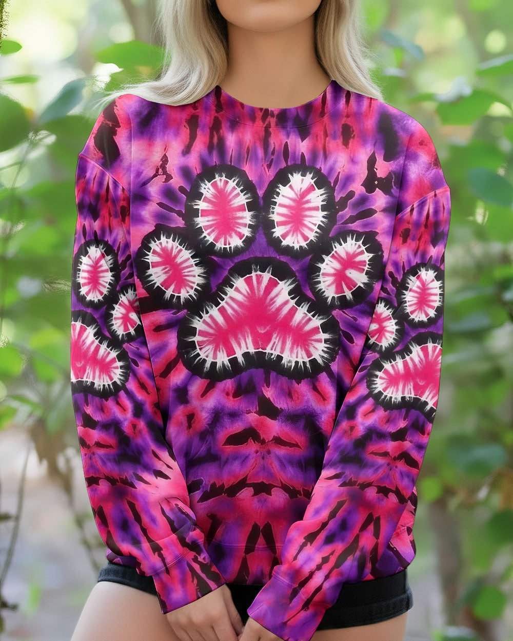 PINK PAW GALAXY ALL OVER PRINT - YHLN0701262