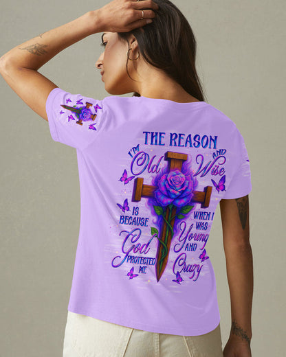 The Reason I’m Old And Wise Women's All Over Print Shirt - Tlnt2409252