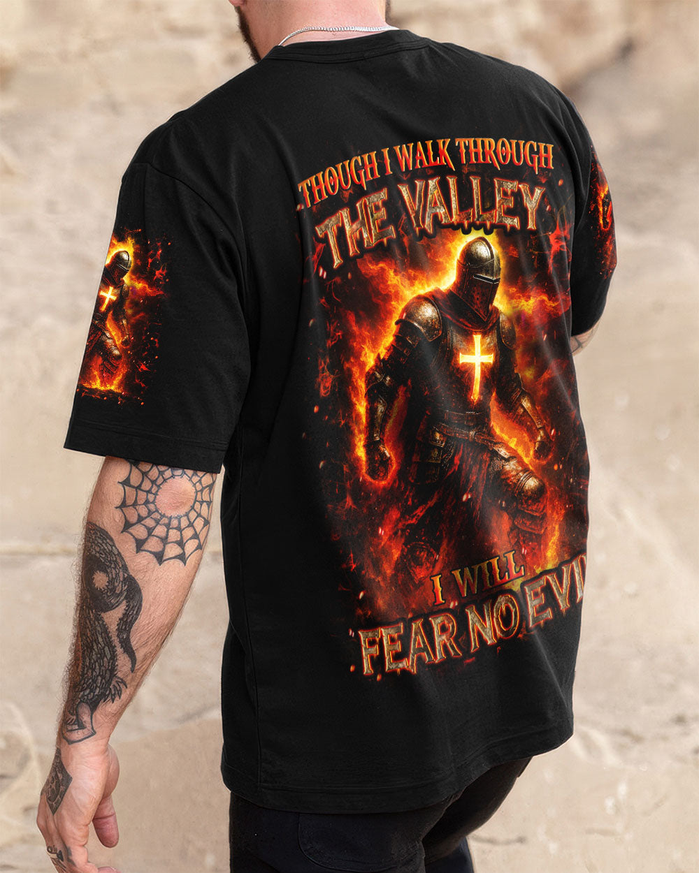 I Will Fear No Evil Men's All Over Print Shirt - Yhhn0210253