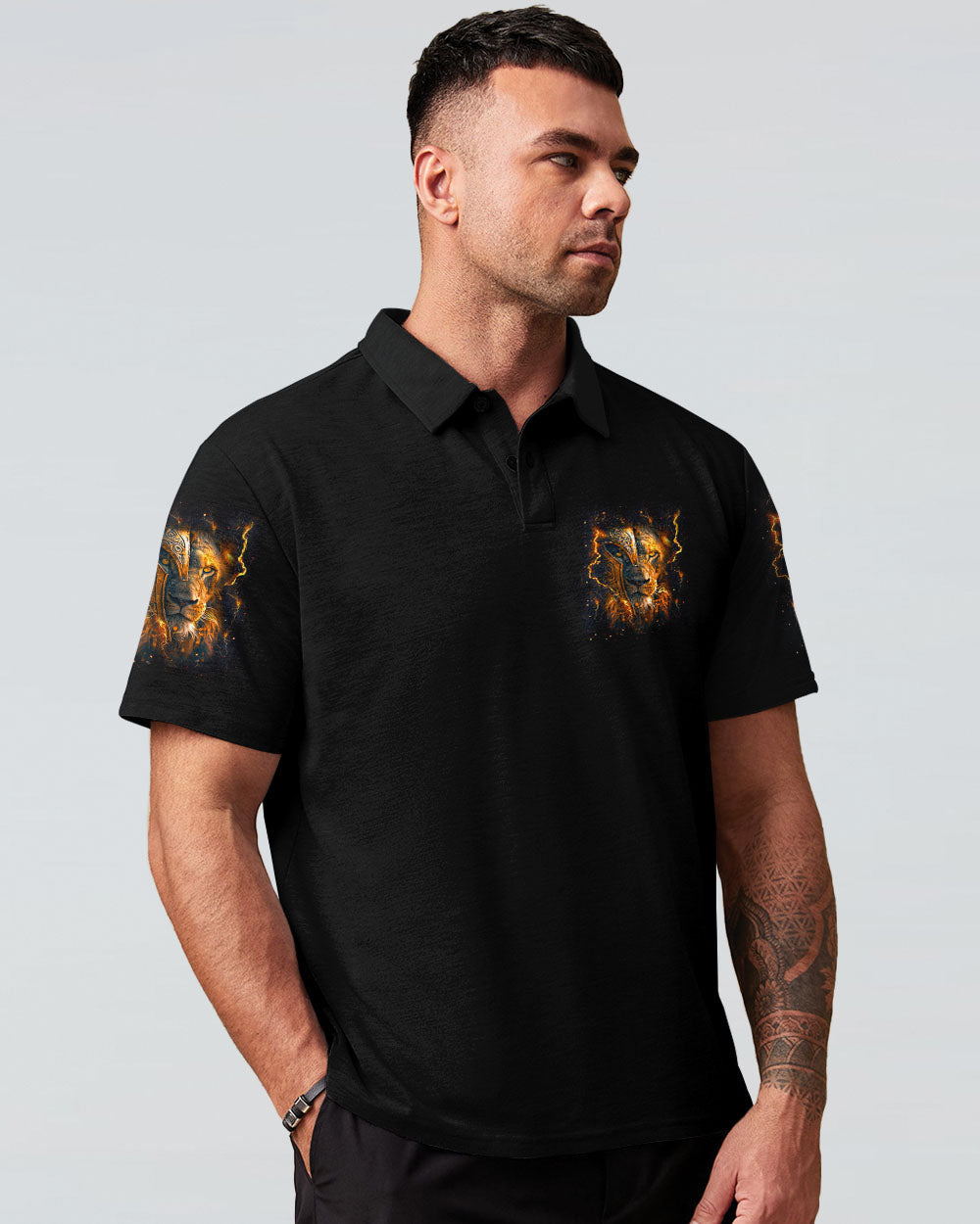 (Hot Deal) A Warrior Of Christ Lion Men's All Over Print Shirt - Yhhn0702251