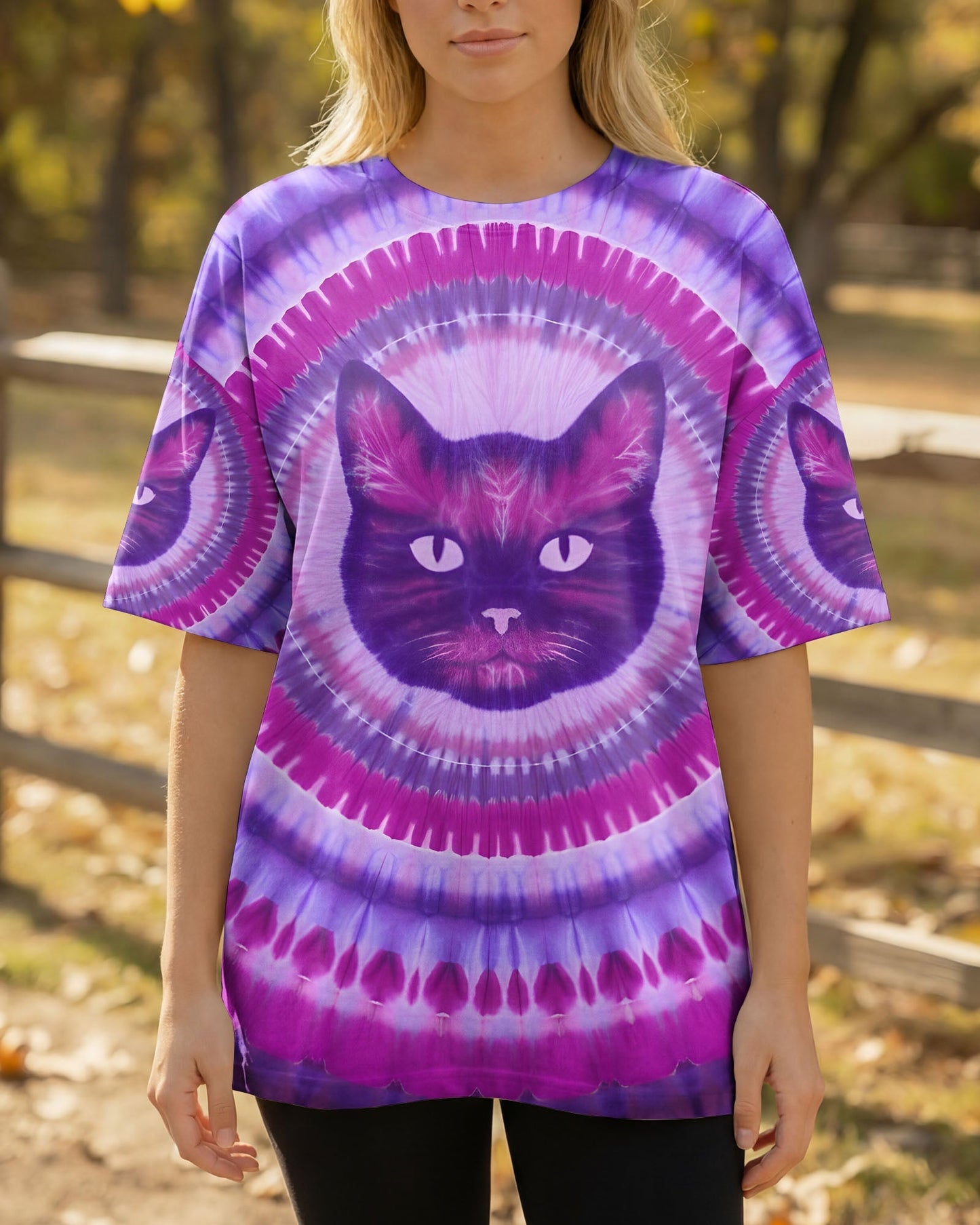 PURPLE CAT AURA ALL OVER PRINT - TYQY0701262