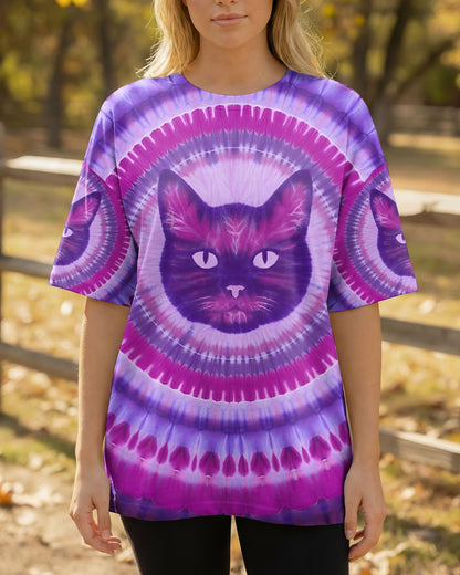 PURPLE CAT AURA ALL OVER PRINT - TYQY0701262