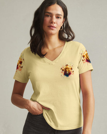 Jesus Dropped The Charges Lion Women's All Over Print Shirt - Yhhg2609253