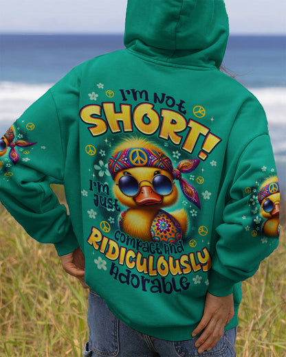 I'M NOT SHORT DUCK HIPPIE ALL OVER PRINT - TYPQ0701262