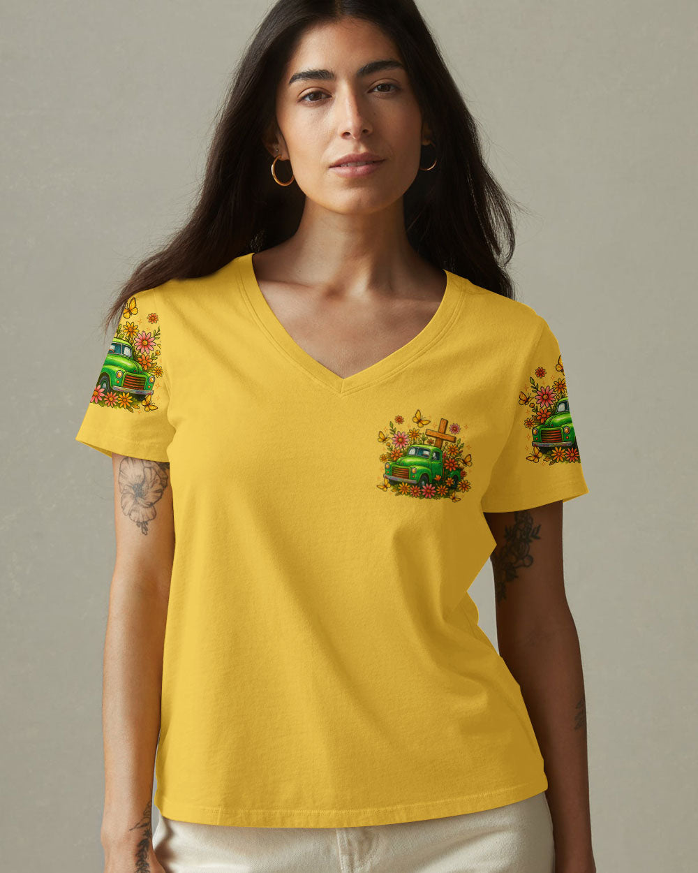 Jesus Take The Wheel Women's All Over Print Shirt - Tltr2509251