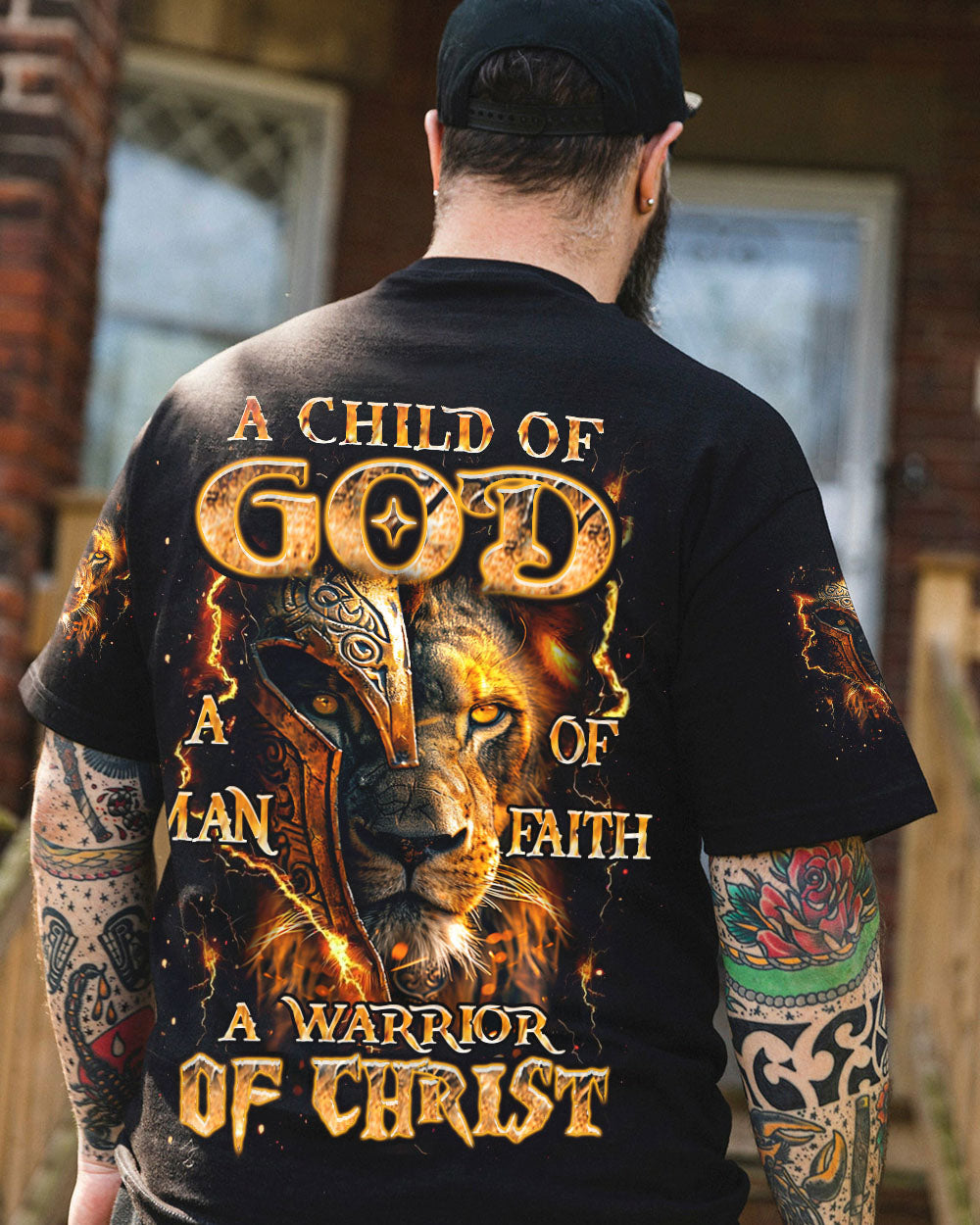 (Hot Deal) A Warrior Of Christ Lion Men's All Over Print Shirt - Yhhn0702251