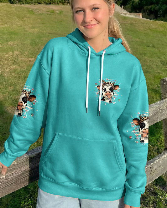 APPARENTLY I HAVE AN ATTITUDE WHO KNEW COW ALL OVER PRINT - YHHG3012251