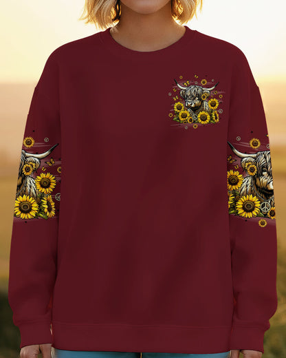 APPARENTLY I HAVE AN ATTITUDE WHO KNEW COW ALL OVER PRINT - YHLT2612253