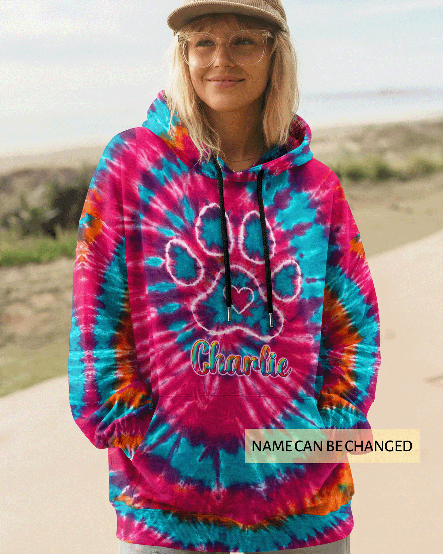PAW PRINT SWIRL ALL OVER PRINT  - TLNT3012252