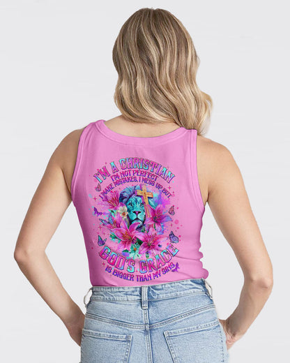 God's Grace Is Bigger Than My Sins Lion Lilies Women's All Over Print Shirt  - Tlnt2709251
