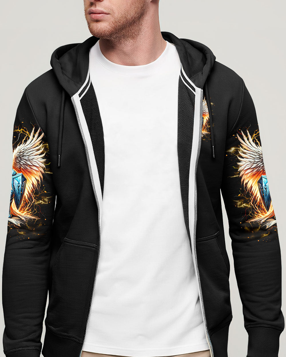 (Hot Deal) Not All Angels Play The Harp And Sing Warrior Men's All Over Print Shirt  - Tlnt0402255