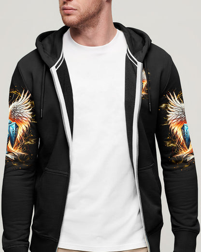 (Hot Deal) Not All Angels Play The Harp And Sing Warrior Men's All Over Print Shirt  - Tlnt0402255