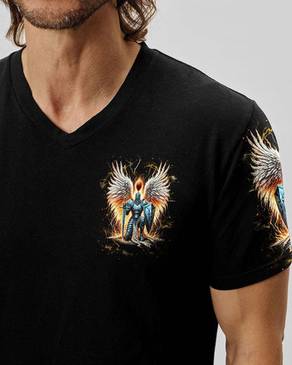 (Hot Deal) Not All Angels Play The Harp And Sing Warrior Men's All Over Print Shirt  - Tlnt0402255