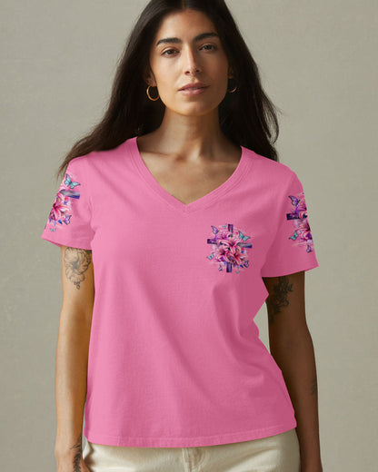 No One Can Block The Blessings Women's All Over Print Shirt - Tytd2409251
