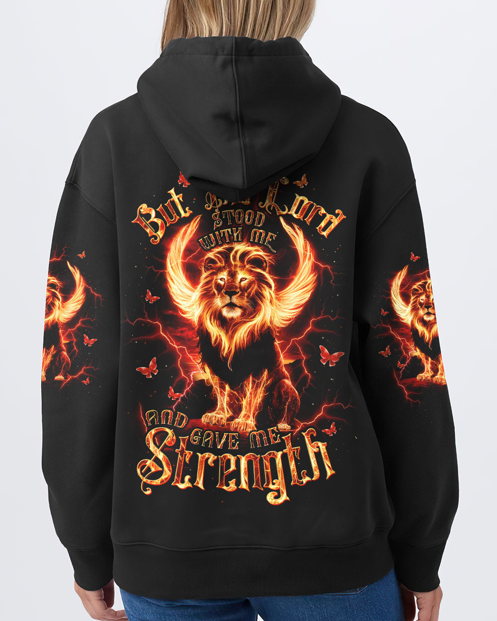 Lord Stood With Me Lion Women's All Over Print Shirt - Tltw2509253