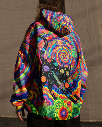 COSMIC HIPPIE CAT ALL OVER PRINT - YHHG0701263