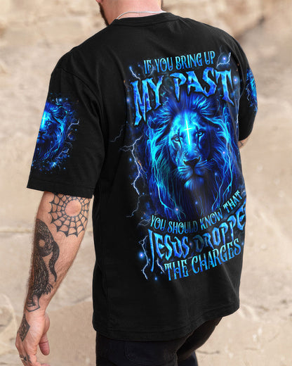 Jesus Dropped The Charges Lion Men's All Over Print Shirt - Yhhn2909254