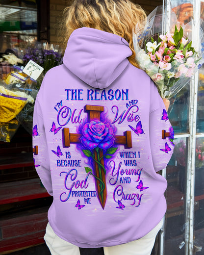 The Reason I’m Old And Wise Women's All Over Print Shirt - Tlnt2409252