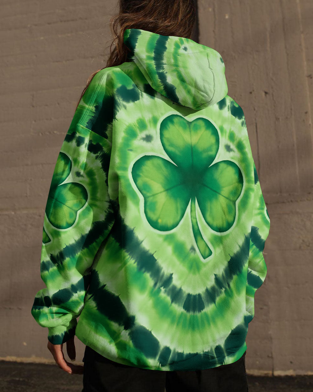 SHAMROCK GREEN COLOR PATRICK'S DAY ALL OVER PRINT - TYQY3012253
