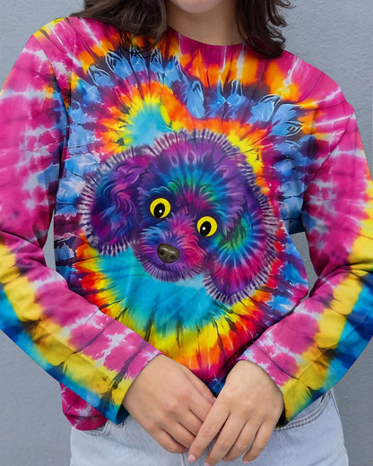 POODLE DOG SWIRL ALL OVER PRINT - TLNO0801261