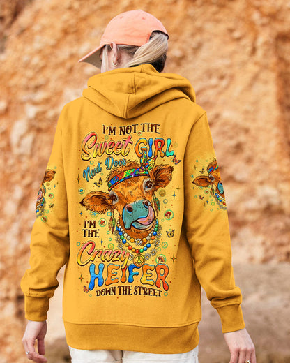 I'M THE CRAZY HEIFER ALL OVER PRINT - YHLT0701263