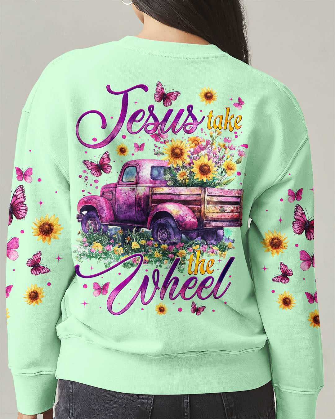 (Hot Deal) Jesus Take The Wheel Women's All Over Print Shirt - Tytm0502252