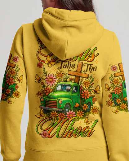 Jesus Take The Wheel Women's All Over Print Shirt - Tltr2509251
