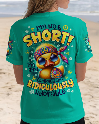 I'M NOT SHORT DUCK HIPPIE ALL OVER PRINT - TYPQ0701262