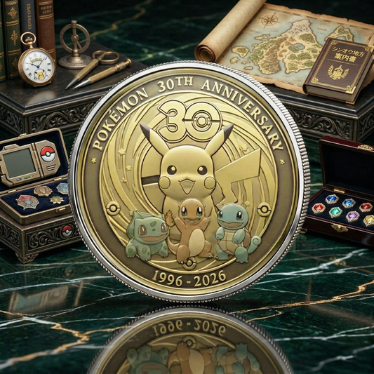 Pokémon 30th Anniversary Printed Commemorative Coin