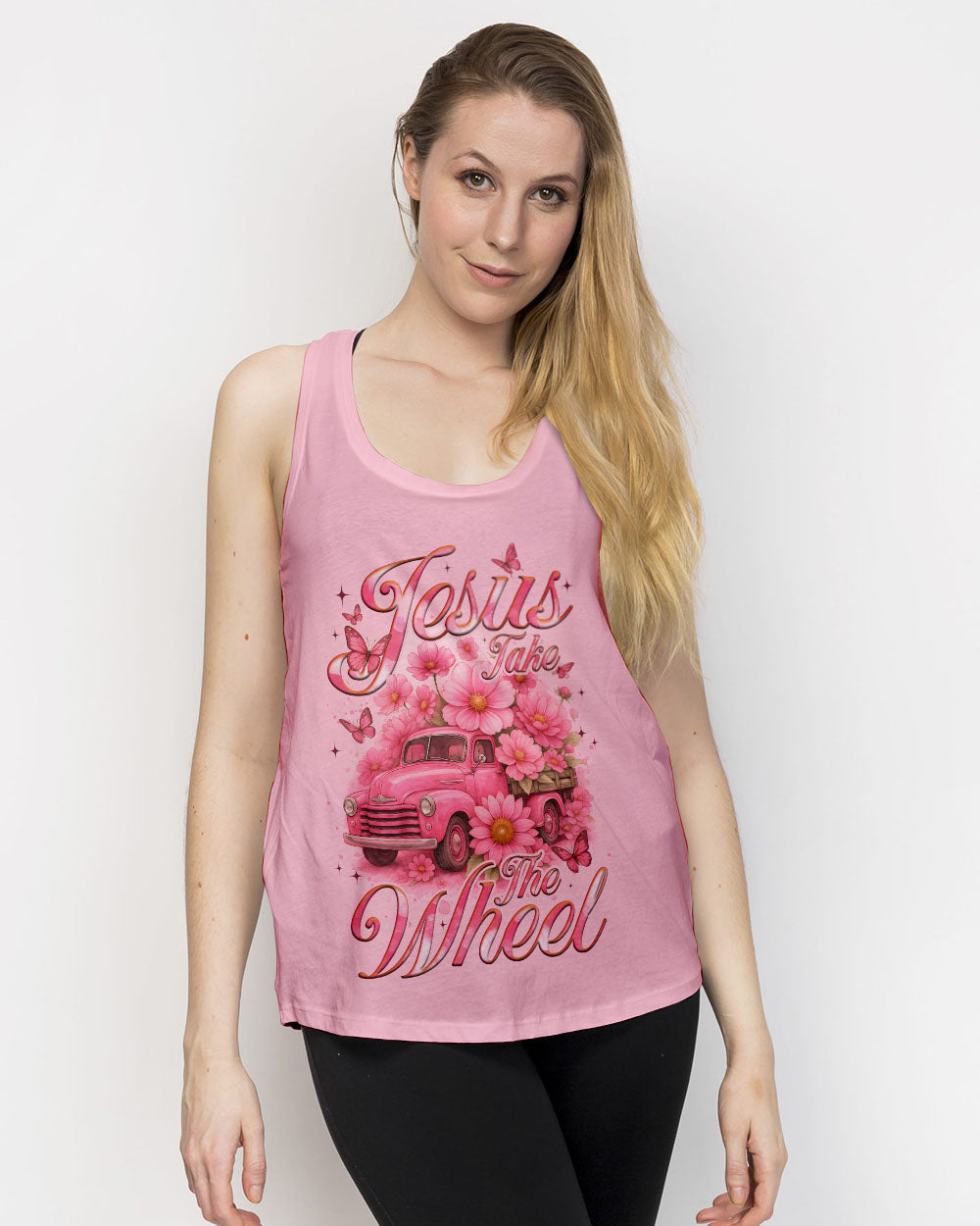 Jesus Take The Wheel Women's All Over Print Shirt - Tyqy2906251