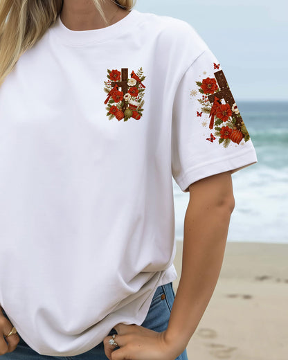 God Is Faithful Cardinal Christmas Women's All Over Print Shirt - Tlno0110253
