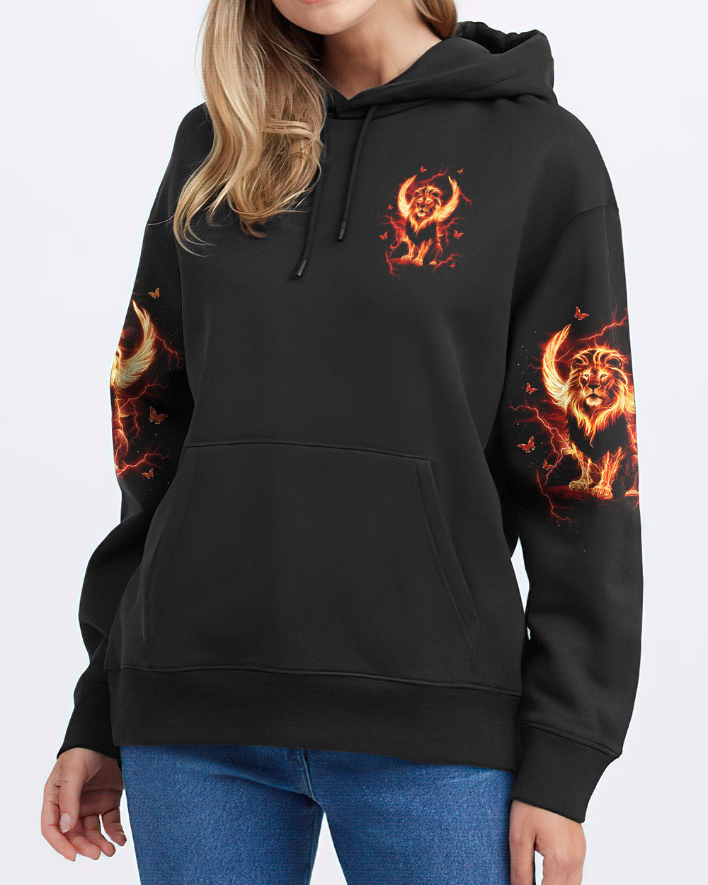 Lord Stood With Me Lion Women's All Over Print Shirt - Tltw2509253