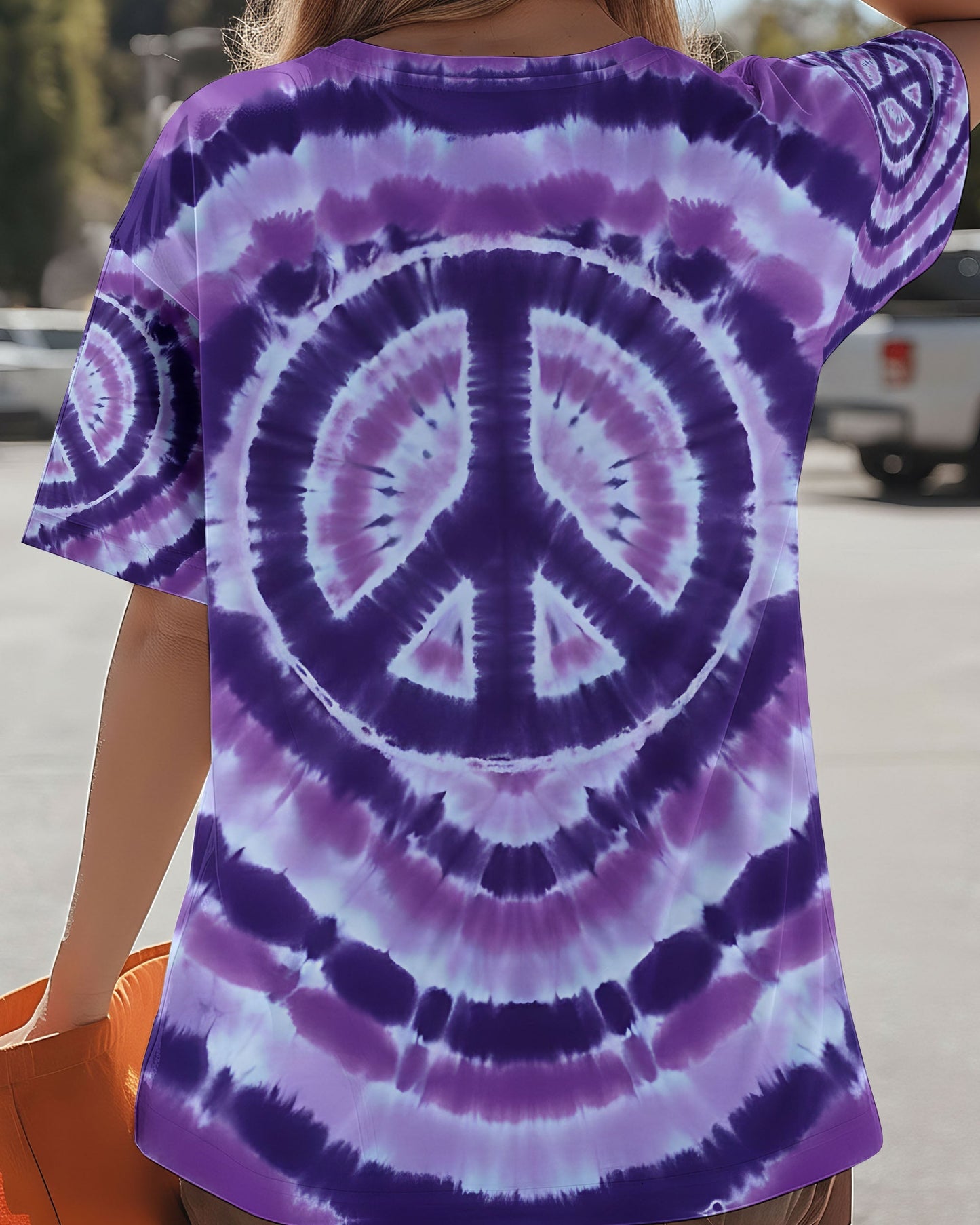 PEACE VIOLET ALL OVER PRINT - TYQY2912252