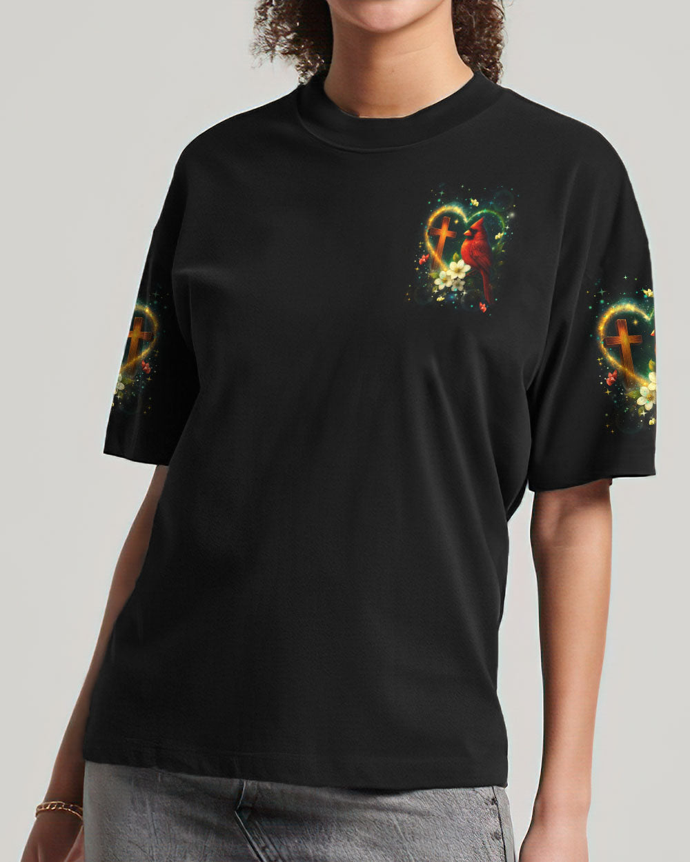 When Cardinals Appear Angels Are Near Women's All Over Print Shirt - Yhln3009253