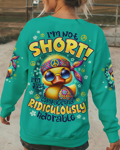 I'M NOT SHORT DUCK HIPPIE ALL OVER PRINT - TYPQ0701262