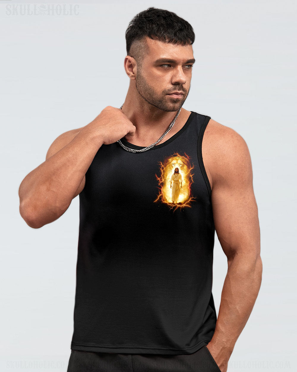 Jesus Fill Me With The Holy Spirit Lion Men's All Over Print Shirt - Tltw2909252