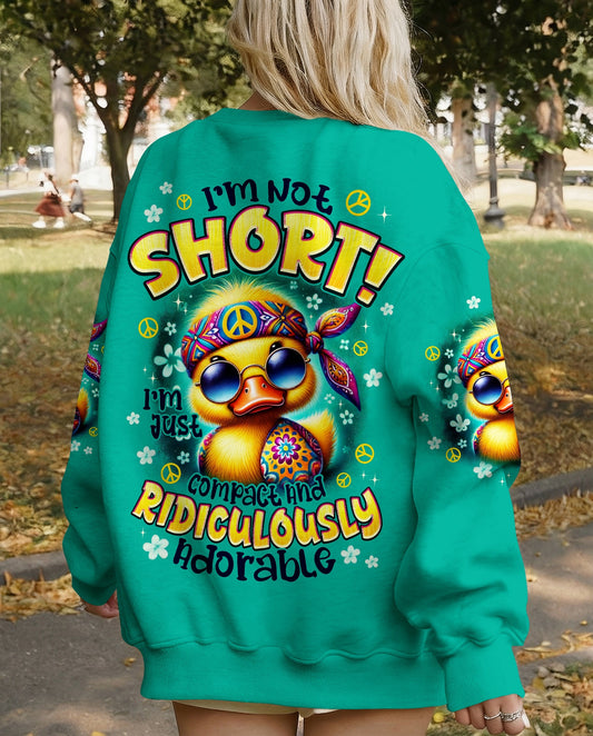 I'M NOT SHORT DUCK HIPPIE ALL OVER PRINT - TYPQ0701262