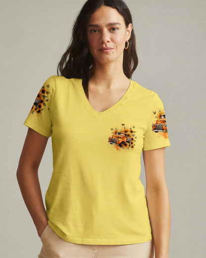 Jesus Take The Wheel Women's All Over Print Shirt - Tytd2709251