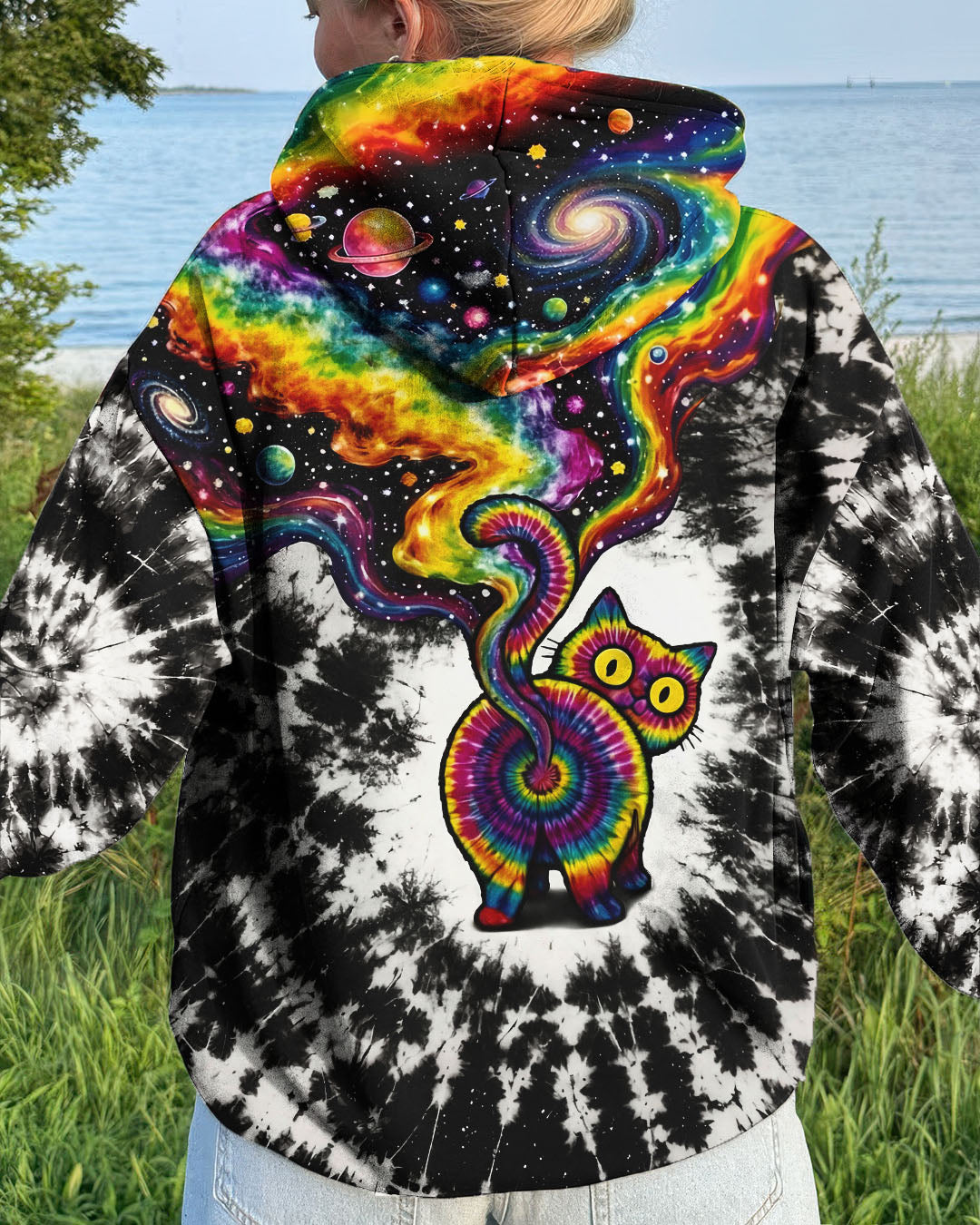 CAT GALAXY ALL OVER PRINT - KMTM0601261