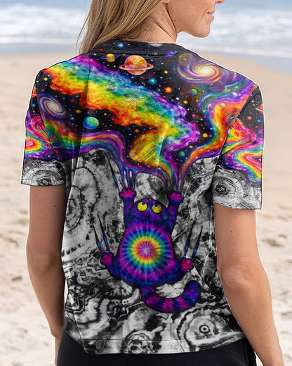 SCRATCHING CAT GALAXY ALL OVER PRINT - KMTM1201261