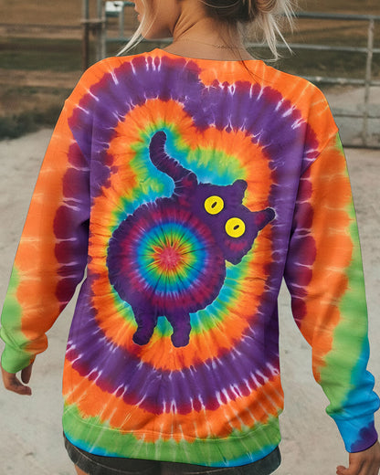 FUNNY CAT SWIRL ALL OVER PRINT - TLNO0901261