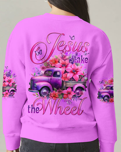 Jesus Take The Wheel Women's All Over Print Shirt - Tytd2909252