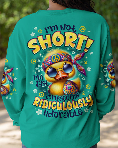 I'M NOT SHORT DUCK HIPPIE ALL OVER PRINT - TYPQ0701262