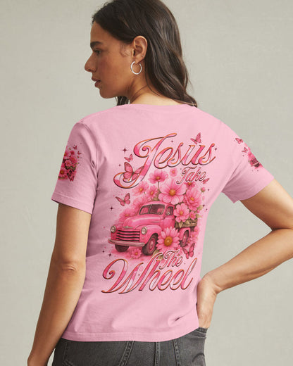 Jesus Take The Wheel Women's All Over Print Shirt - Tyqy2906251